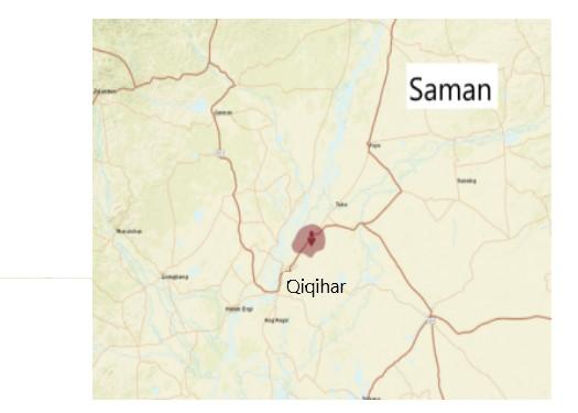 Saman map